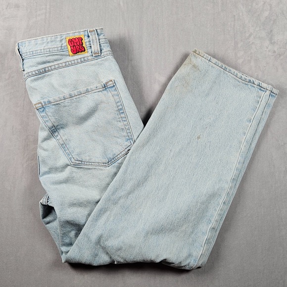 Empyre Other - Empyre Jeans Mens 32x30 Relaxed Fit Lightwash Denim Skater Grunge Streetwear Y2K